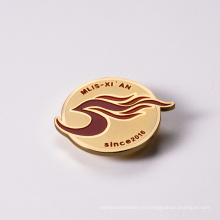 Значок эмалевого штифта для покрытия на заказ жесткой эмалевой штифт лацка металлические бронзовые значки и подарки для бизнеса Emblem